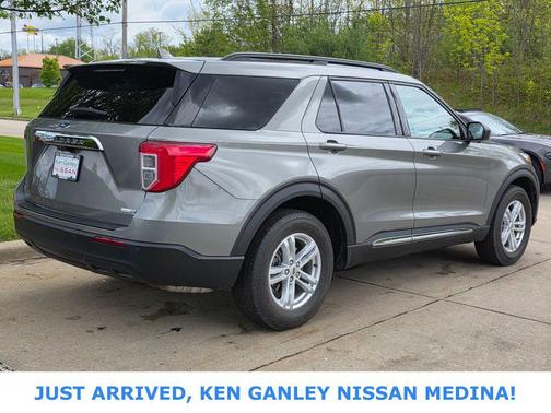 Silver Spruce Metallic 2020 Ford Explorer XLT