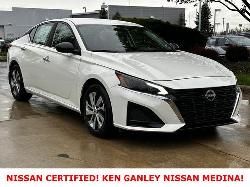 Glacier White 2025 Nissan Altima S FWD