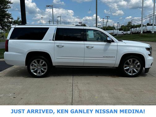 Summit White 2015 Chevrolet Suburban 1500 LTZ
