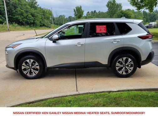Brilliant Silver Metallic 2023 Nissan Rogue SV