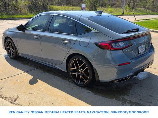 Sonic Gray Pearl 2023 Honda Civic Sport Touring