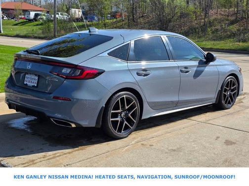 Sonic Gray Pearl 2023 Honda Civic Sport Touring