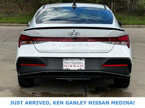 Serenity White 2025 Hyundai ELANTRA Sport