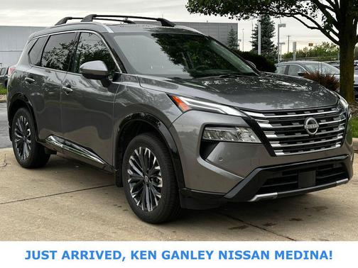 Gun Metallic 2026 Nissan Rogue Platinum