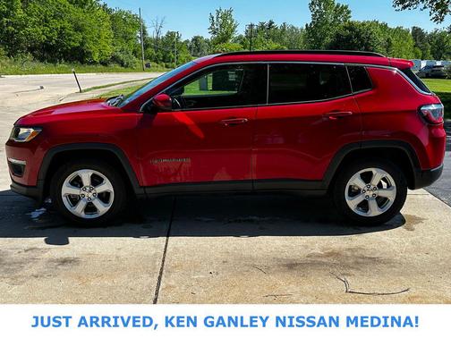 Redline Pearlcoat 2021 Jeep Compass Latitude