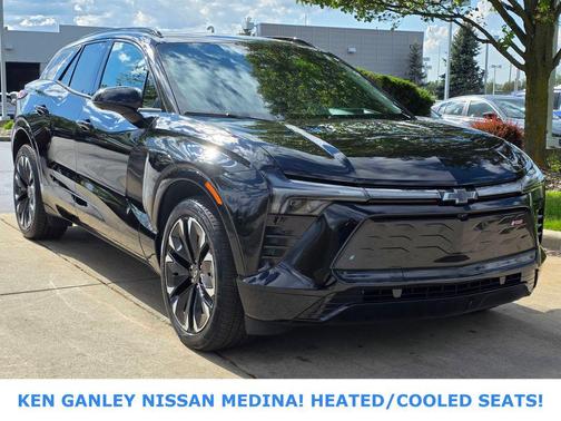Black 2024 Chevrolet Blazer EV eAWD RS