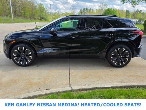 Black 2024 Chevrolet Blazer EV eAWD RS