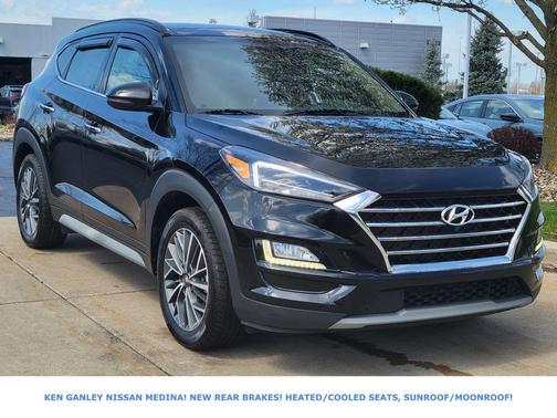Black Noir Pearl 2021 Hyundai TUCSON Ultimate
