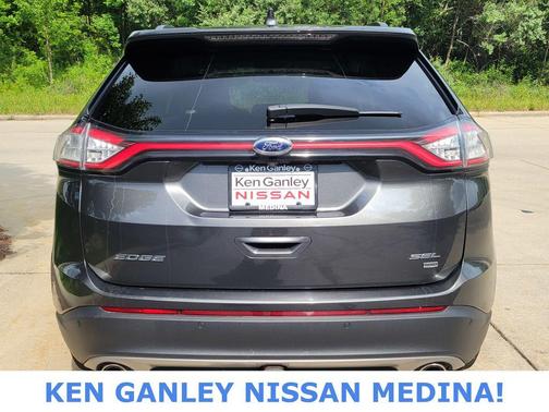 Magnetic Metallic 2015 Ford Edge SEL