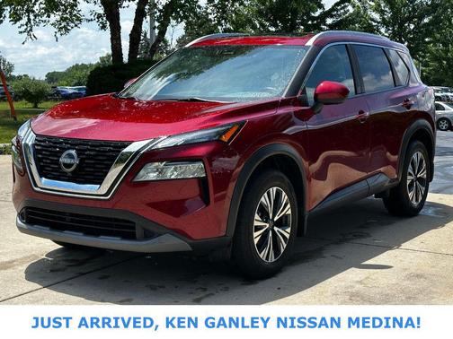 Scarlet Ember Tintcoat 2023 Nissan Rogue SV