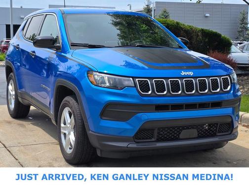 Laser Blue Pearlcoat 2023 Jeep Compass Sport