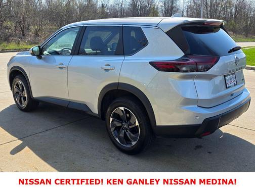 Brilliant Silver Metallic 2025 Nissan Rogue SV