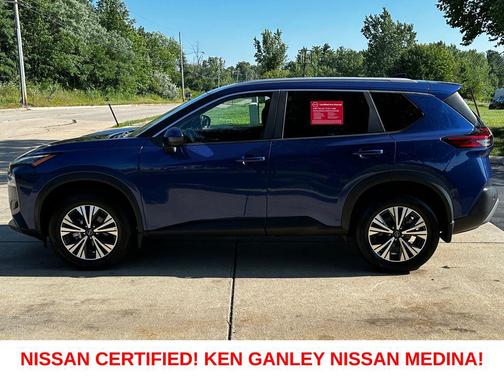 Caspian Blue Metallic 2023 Nissan Rogue SV