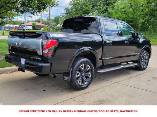 Super Black 2023 Nissan Titan Platinum Reserve