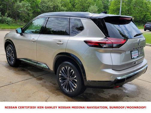 Champagne Silver/Black 2026 Nissan Rogue Platinum