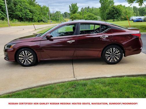 Garnet Pearl Metallic 2023 Nissan Altima 2.5 SV