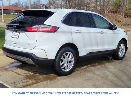 Oxford White 2024 Ford Edge SEL