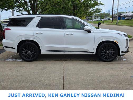 Hyper White 2024 Hyundai PALISADE Calligraphy Night Edition