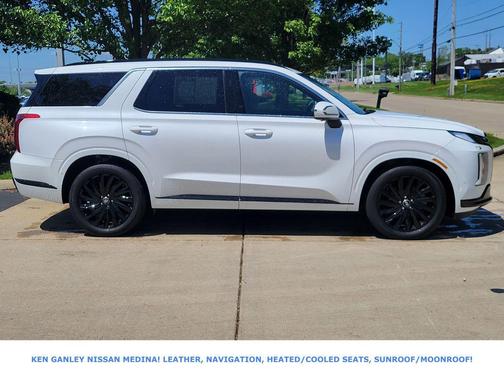 Hyper White 2024 Hyundai PALISADE Calligraphy Night Edition