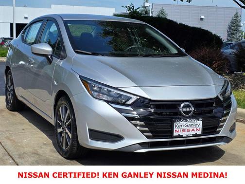 Brilliant Silver Metallic 2025 Nissan Versa 1.6 SV