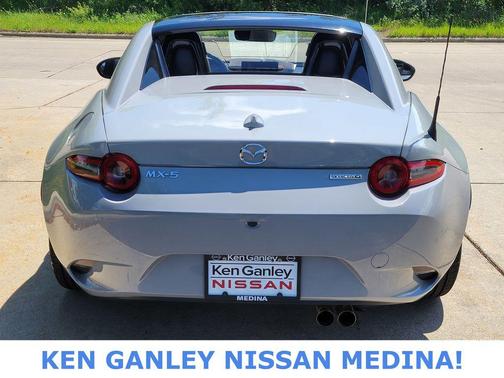Aero Gray 2024 Mazda MX-5 Miata RF Grand Touring