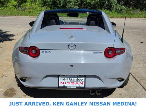Aero Gray 2024 Mazda MX-5 Miata RF Grand Touring