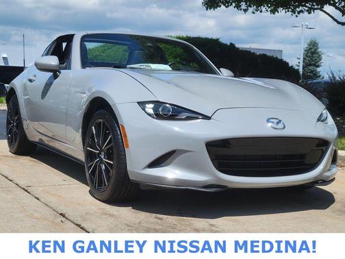 Aero Gray 2024 Mazda MX-5 Miata RF Grand Touring