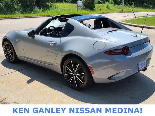 Aero Gray 2024 Mazda MX-5 Miata RF Grand Touring