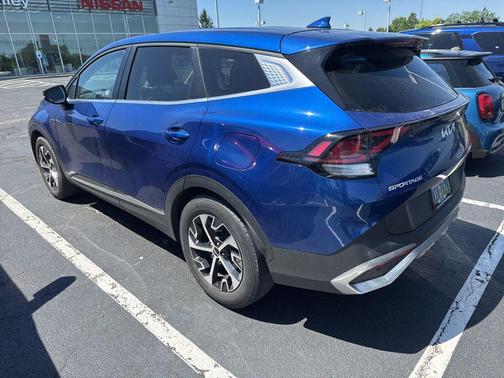 Sapphire Blue 2024 Kia Sportage EX