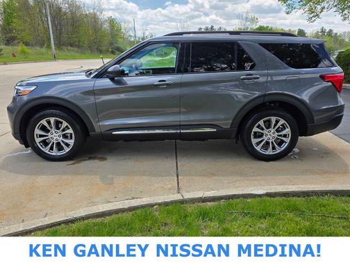 Carbonized Gray Metallic 2022 Ford Explorer XLT
