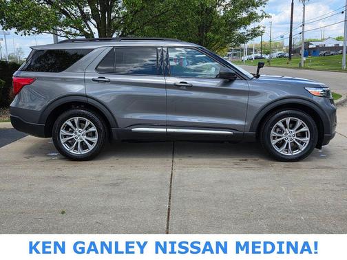 Carbonized Gray Metallic 2022 Ford Explorer XLT
