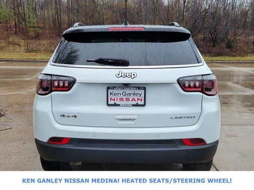 Bright White Clearcoat 2025 Jeep Compass Limited