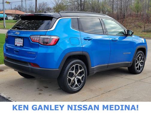 Hydro Blue Pearlcoat 2025 Jeep Compass Limited