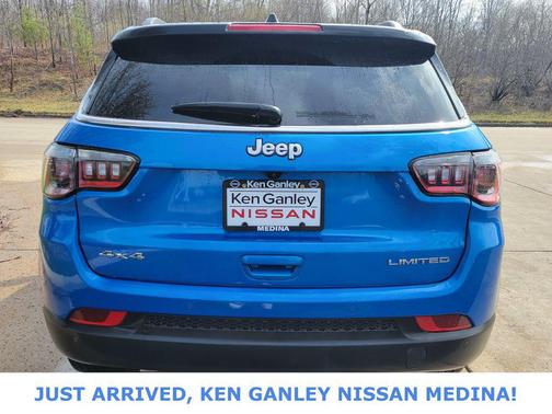 Hydro Blue Pearlcoat 2025 Jeep Compass Limited