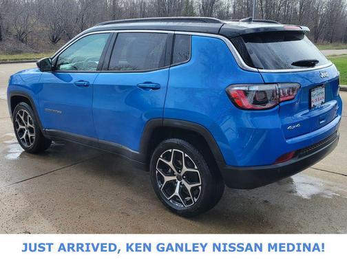 Hydro Blue Pearlcoat 2025 Jeep Compass Limited