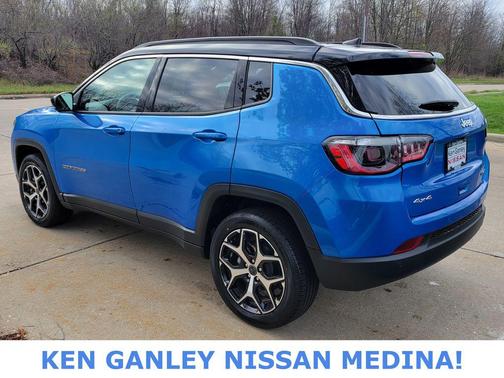 Hydro Blue Pearlcoat 2025 Jeep Compass Limited