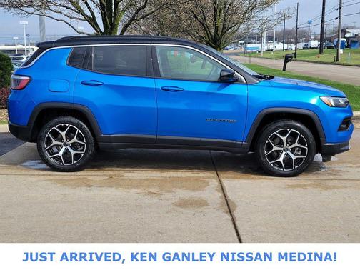 Hydro Blue Pearlcoat 2025 Jeep Compass Limited