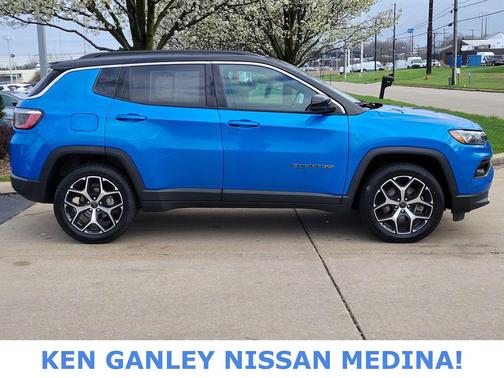 Hydro Blue Pearlcoat 2025 Jeep Compass Limited
