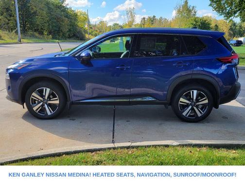 Caspian Blue Metallic 2023 Nissan Rogue SL