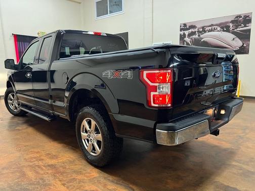 Shadow Black 2018 Ford F-150 XLT