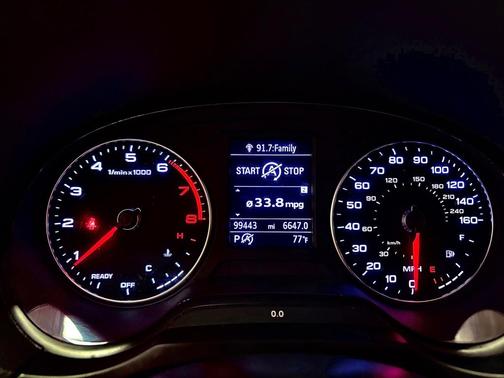 Brilliant Black 2017 Audi A3 2.0T Premium