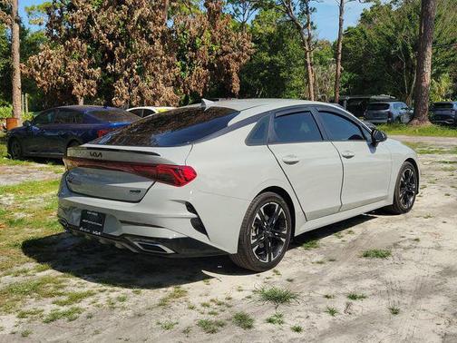 Gray 2022 Kia K5 GT-Line