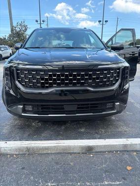 Aurora Black 2025 Kia Carnival Hybrid SX Prestige