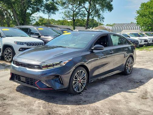Gravity Gray 2024 Kia Forte GT