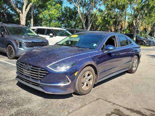 Stormy Blue 2021 Hyundai SONATA SE
