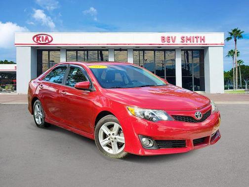 Barcelona Red Metallic 2012 Toyota Camry SE