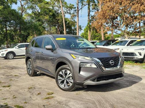 Gun Metallic 2022 Nissan Rogue SV