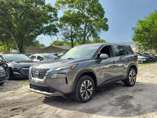 Gun Metallic 2022 Nissan Rogue SV