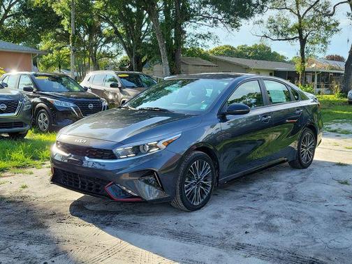 Gray 2023 Kia Forte GT-Line