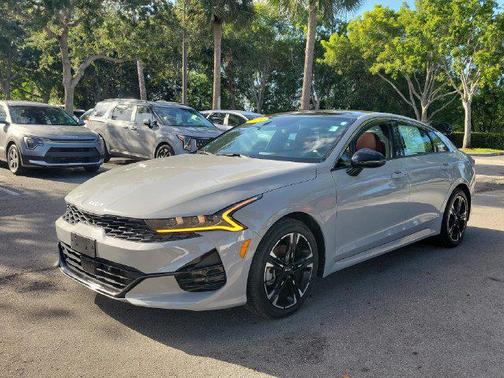 Gray 2024 Kia K5 GT-Line